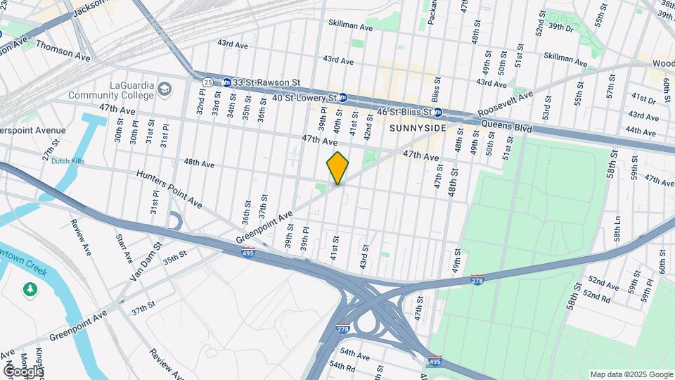 4018 Greenpoint Ave Map and Location Details