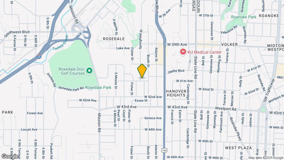 4033-4035 Springfield St Mapa y Detalles de la Ubicación