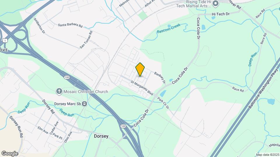 7242 Brinley Way Map and Location Details