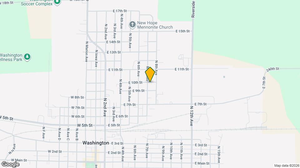 705 E 10th St Mapa y Detalles de la Ubicación