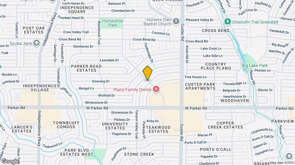 3357 Canyon Valley Trail Map and Location Details
