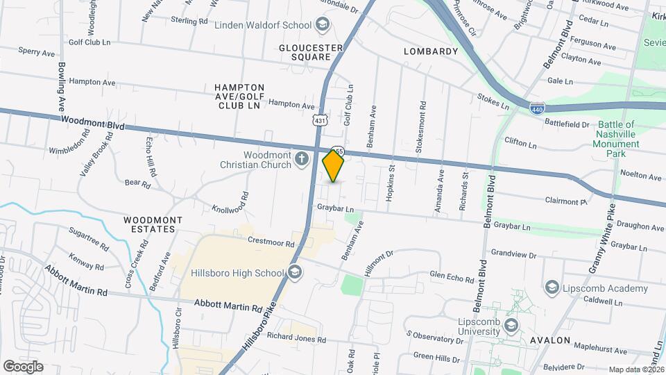 2032 Graybar Ln Map and Location Details