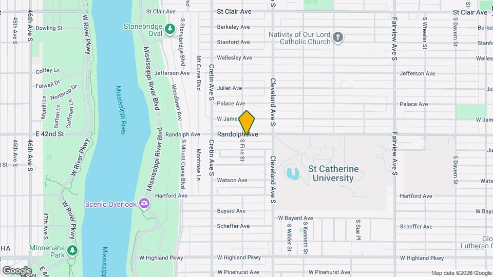 2114 Randolph Ave Map and Location Details