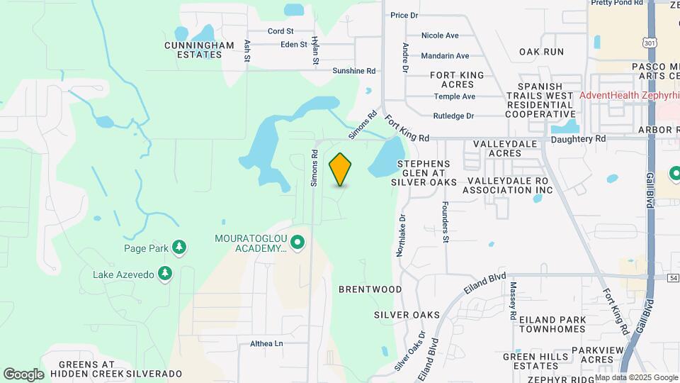 6791 Branham Mill Ct Map and Location Details