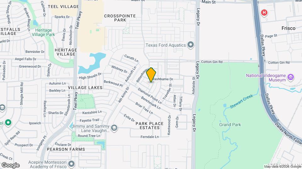 3897 Washburne Dr Map and Location Details