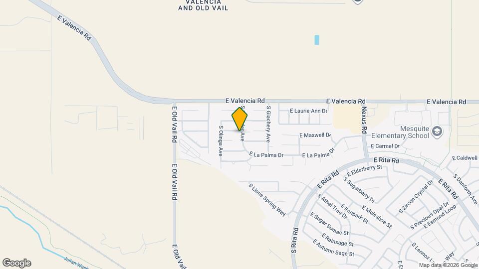 8658 E Louhelen Way Map and Location Details