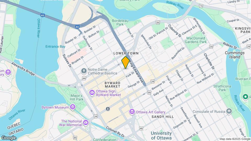 208 Clarence St Map and Location Details