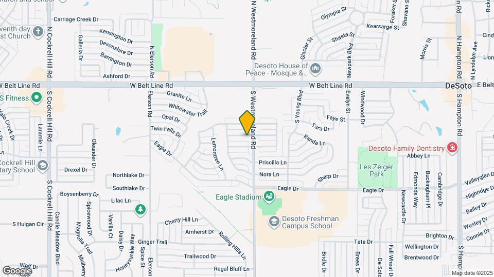 804 Courson Dr Map and Location Details