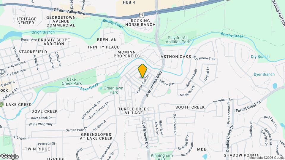 1612 Corn Hill Ln Map and Location Details