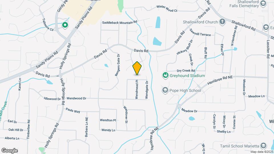 3145 Wendview Ln Map and Location Details
