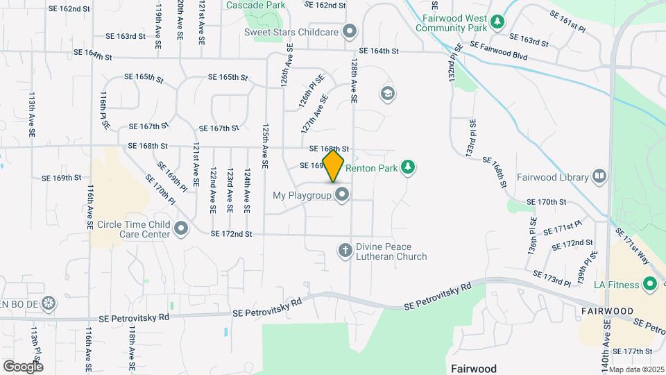 12655 SE 169th Pl Map and Location Details