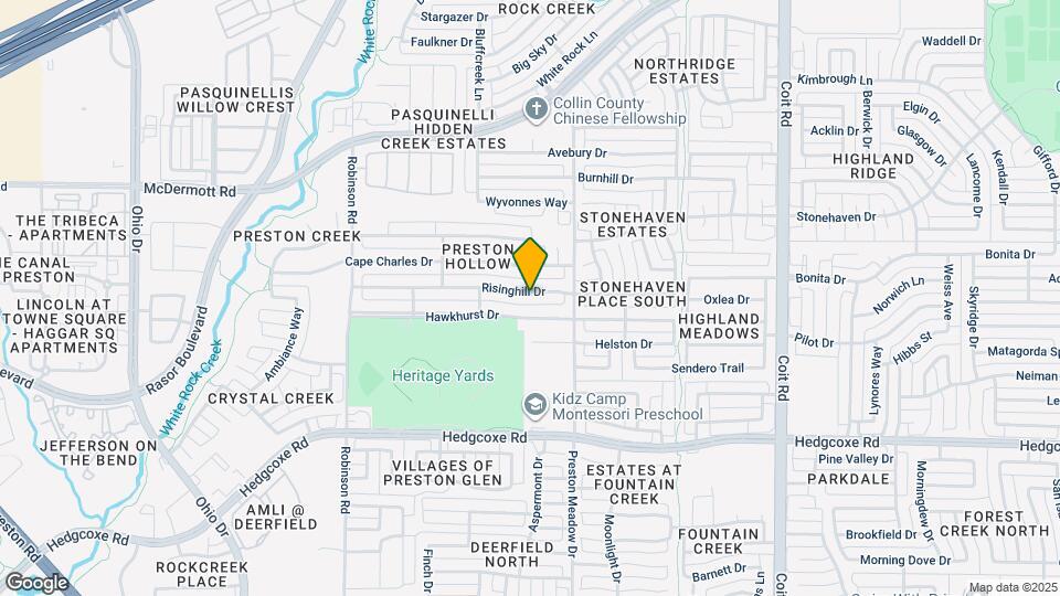 4512 Risinghill Dr Map and Location Details
