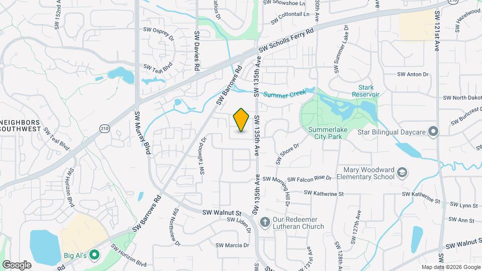 11575 SW 135th Ave Map and Location Details