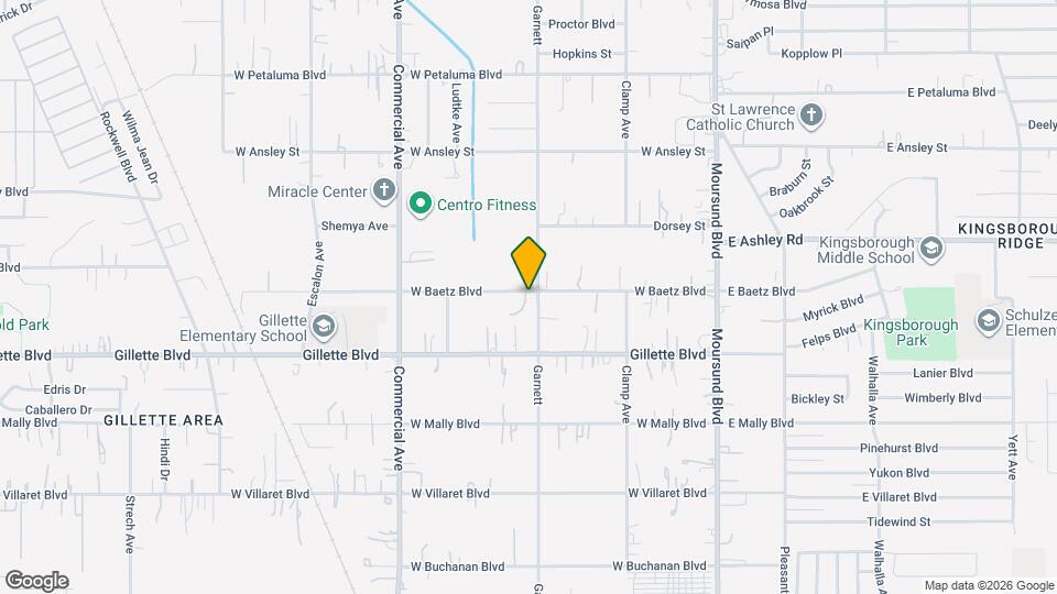 508 W Baetz Blvd, Unit 508 Map and Location Details