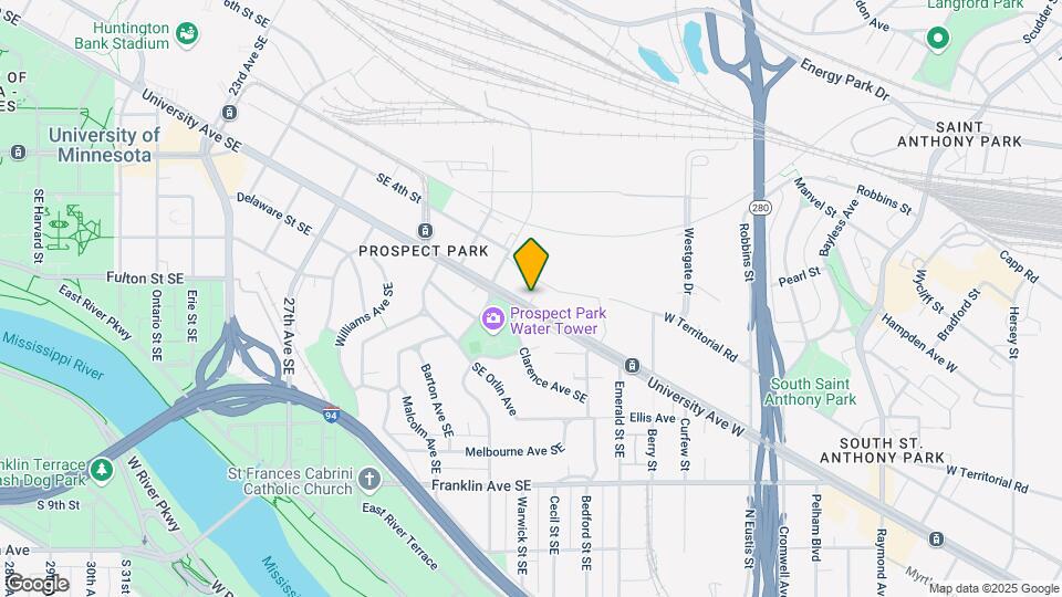 3301 University Ave SE Map and Location Details