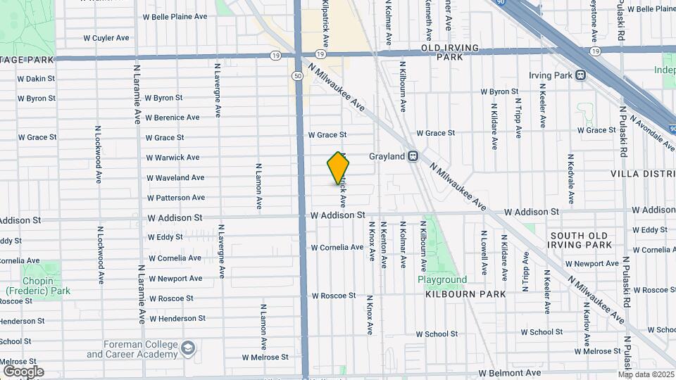 4704 W Patterson Ave Map and Location Details