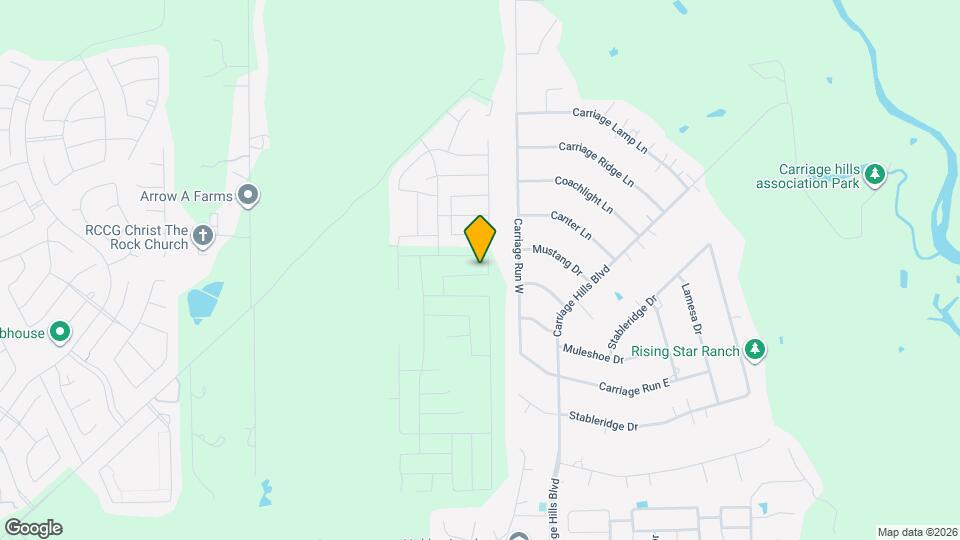 2418 Flathead Dr Map and Location Details