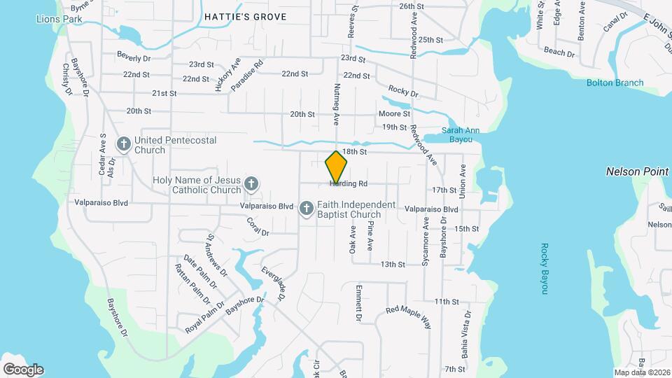 124 Harding Rd Map and Location Details