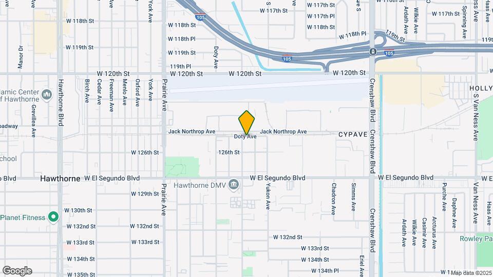 12500 Kornblum Ave Map and Location Details