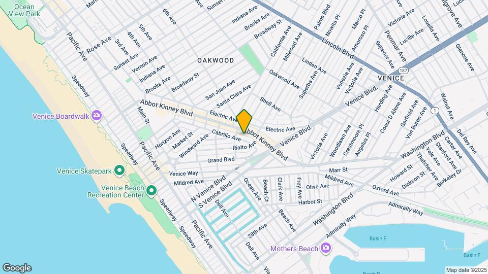 1517 Cabrillo Ave Map and Location Details