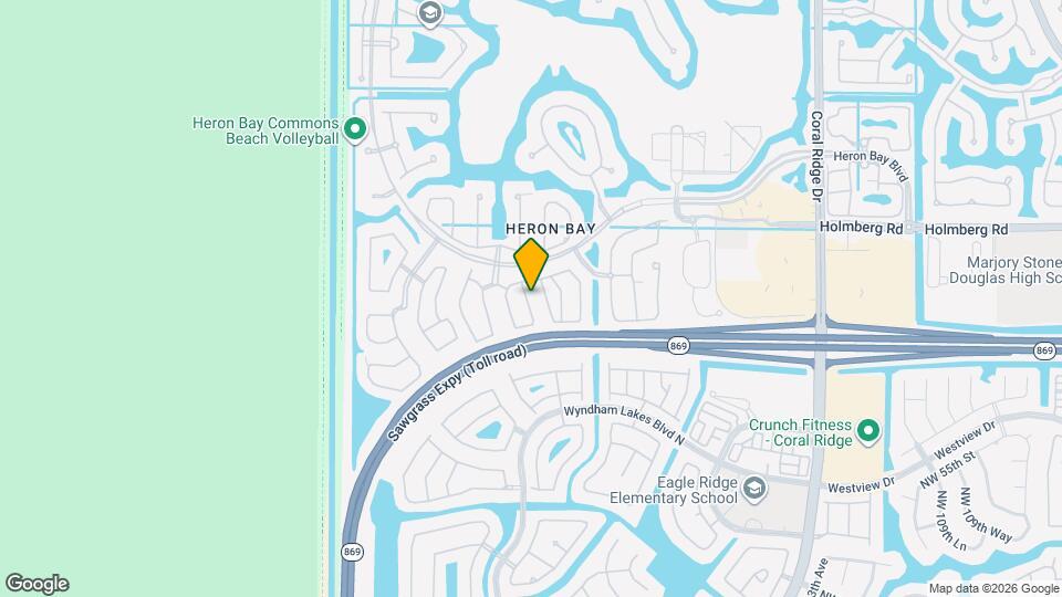 5821 NW 122nd Way Mapa y Detalles de la Ubicación