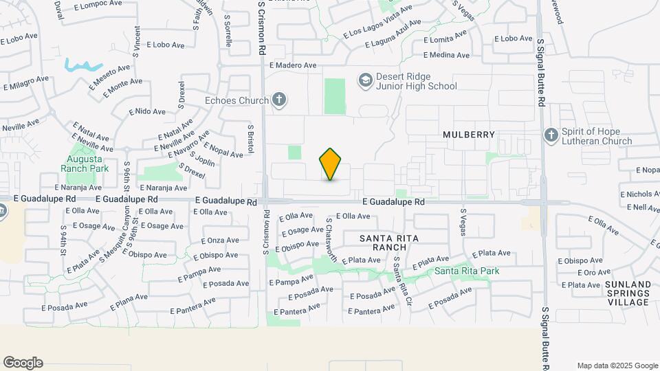 10155 E Naranja Ave Map and Location Details