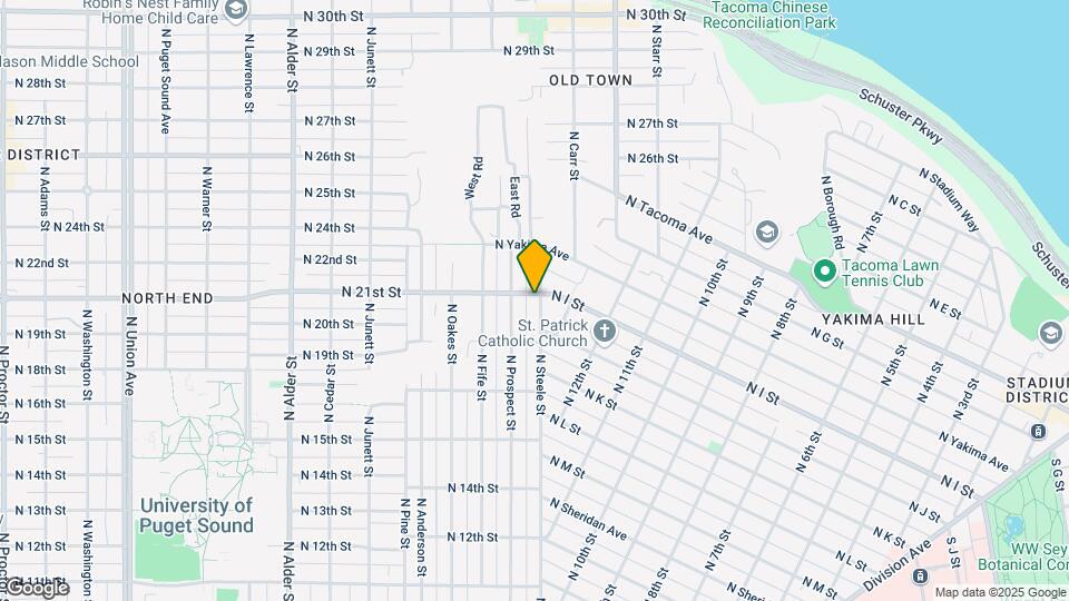 2402 N 21st St Mapa y Detalles de la Ubicación