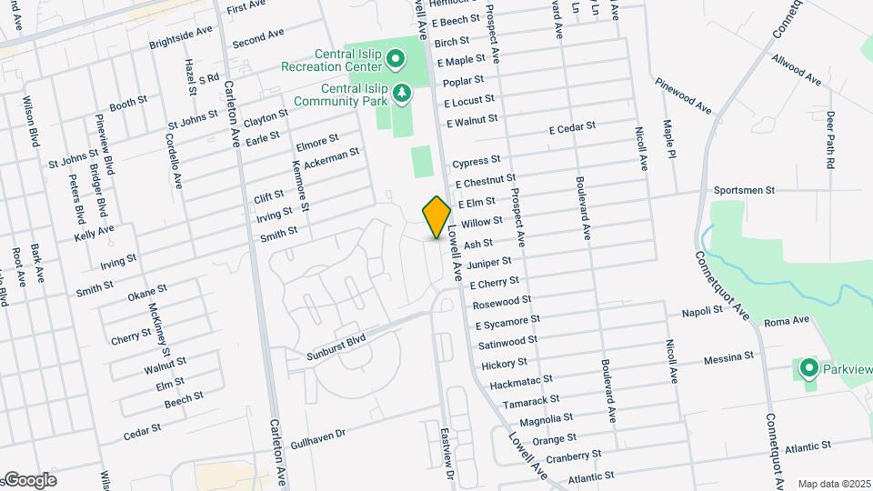 725 Eastview Dr Map and Location Details