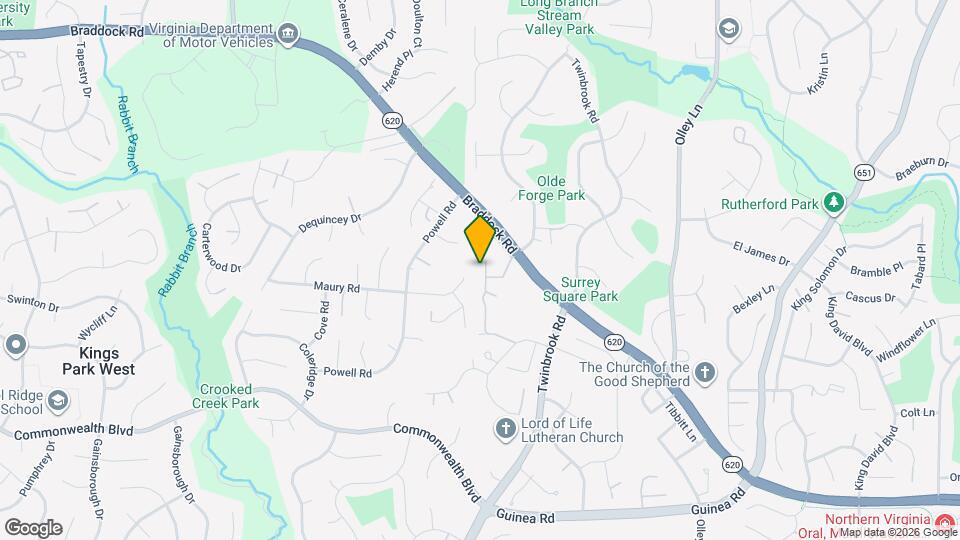 4924 McFarland Dr Map and Location Details