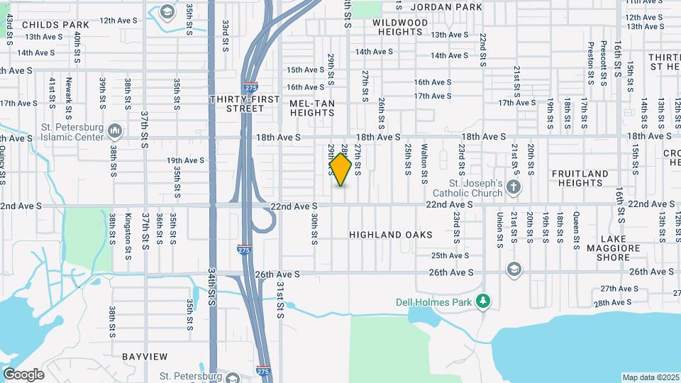 2105 28th St S Map and Location Details