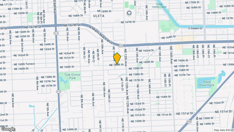 1120 NE 160th St Map and Location Details