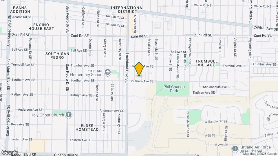 635 Chama St SE Map and Location Details