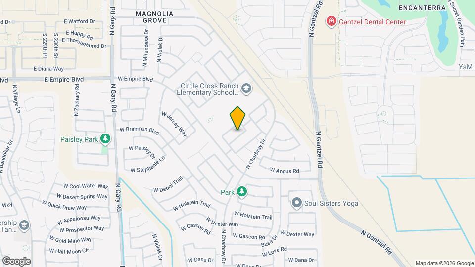 35488 N Shorthorn Trail Map and Location Details