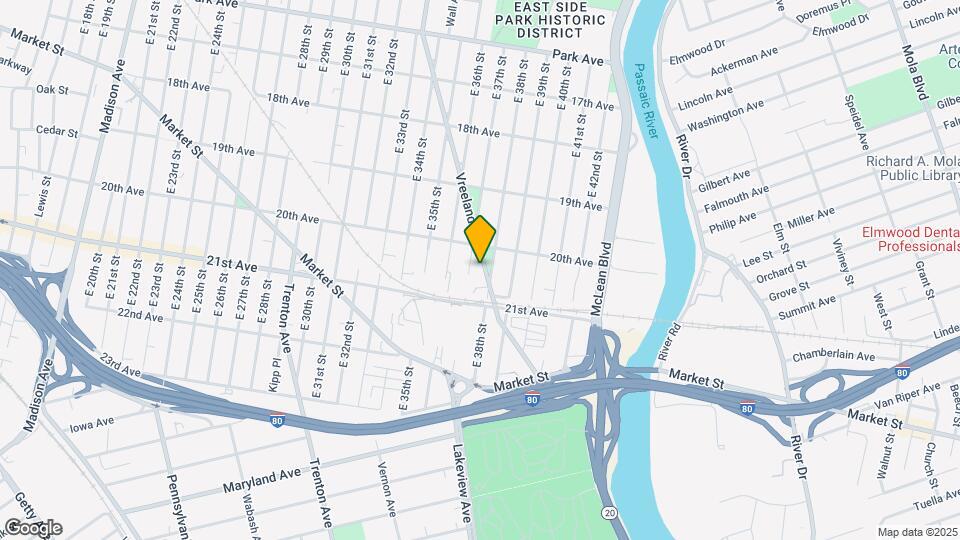 232 Vreeland Ave Map and Location Details