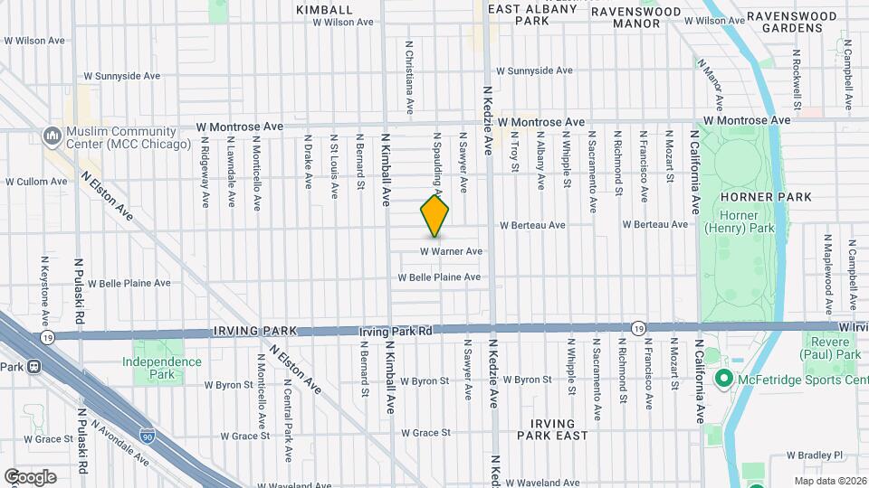 3302 W Warner Ave, Unit 3302 W Warner #2 Map and Location Details