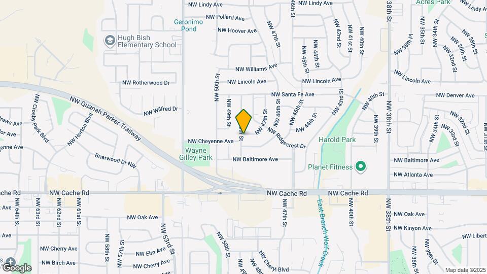 1502 NW 47th St Mapa y Detalles de la Ubicación