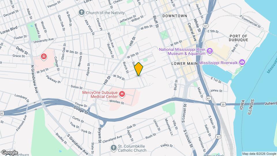 261 Cardiff St Map and Location Details