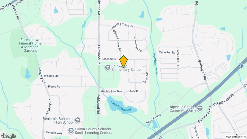 3530 Morning Creek Dr Mapa y Detalles de la Ubicación