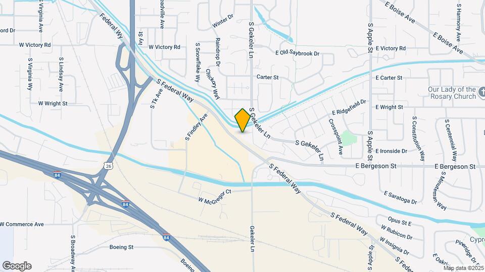 3611 S Gekeler Ln Map and Location Details