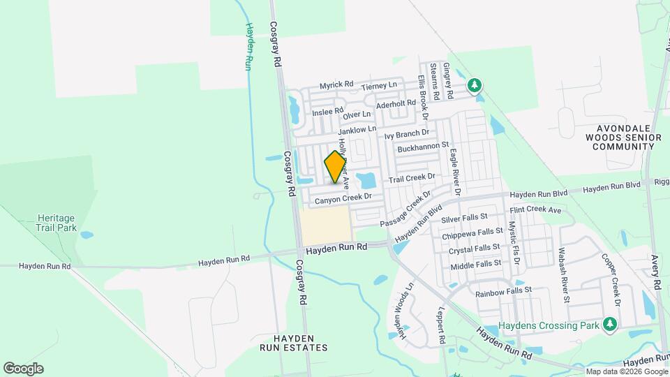 5979 Haydens Crossing Blvd Mapa y Detalles de la Ubicación