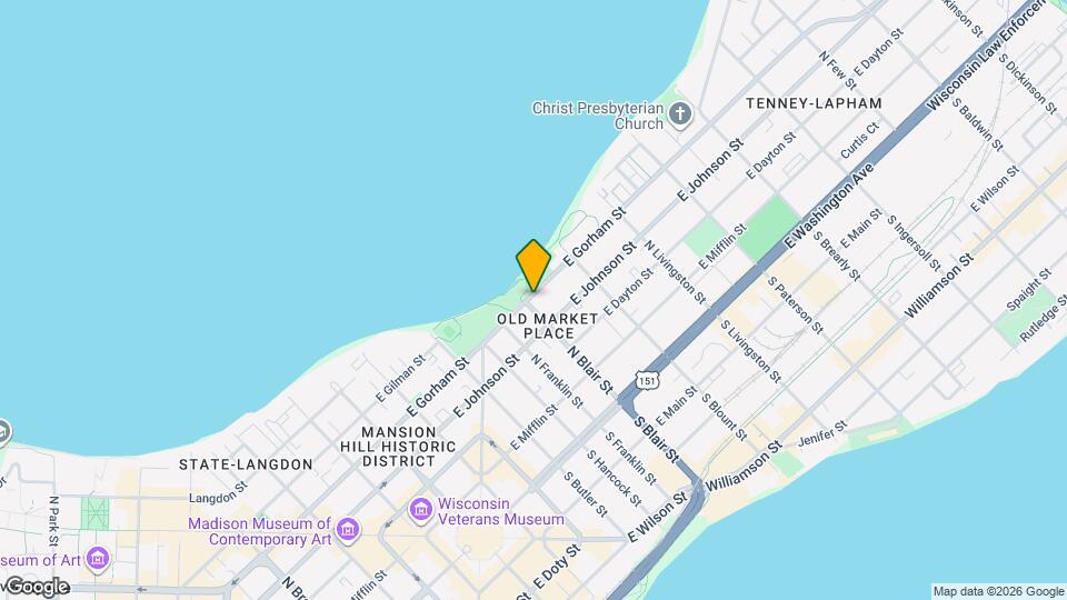 601 E Gorham St, Unit 1 Mapa y Detalles de la Ubicación