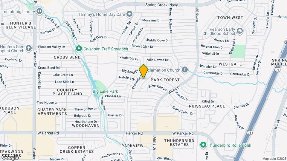 3721 McKinley Dr Map and Location Details