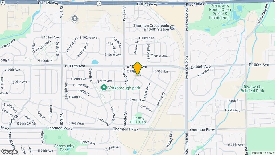 3409 E 99th Dr Mapa y Detalles de la Ubicación
