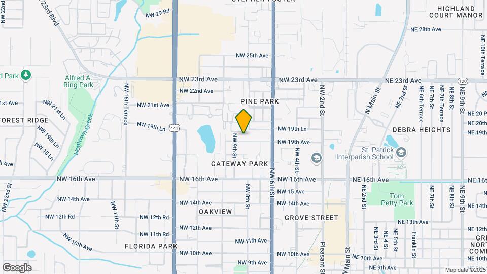810 NW 19th Ave Map and Location Details