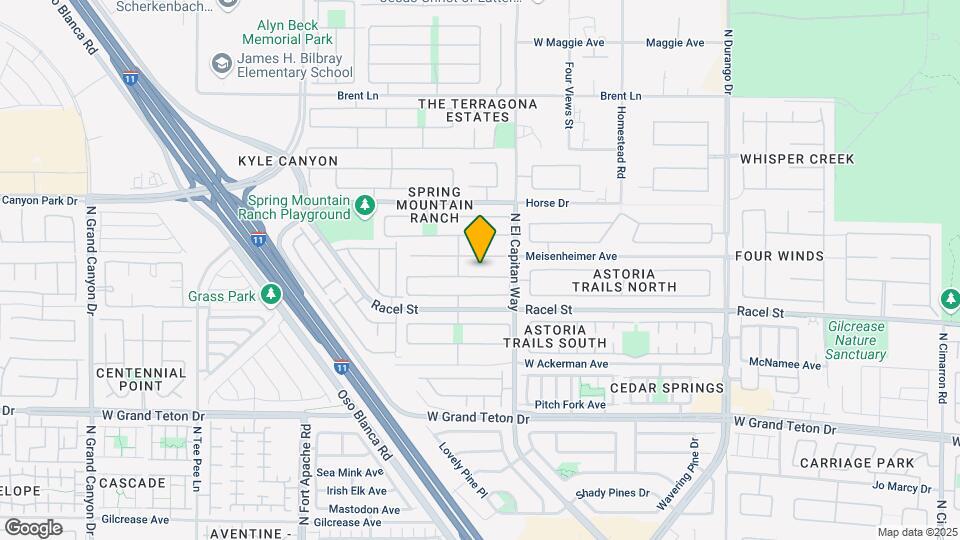8836 Iron Hitch Ave Map and Location Details