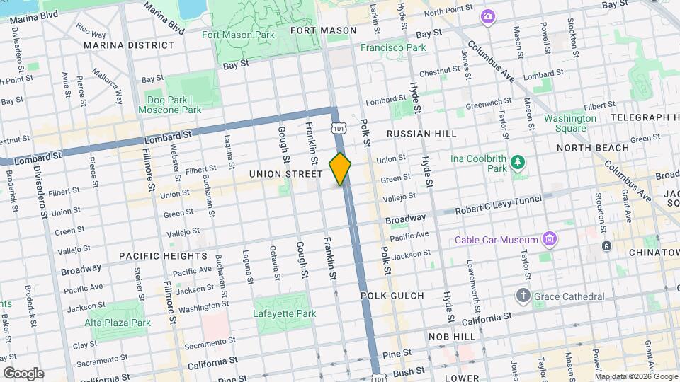 2363 Van Ness Mapa y Detalles de la Ubicación