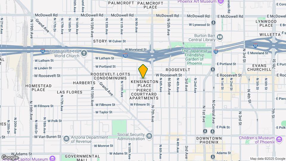 820 N 8th Ave Mapa y Detalles de la Ubicación