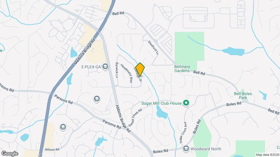 10895 Glenbarr Dr Map and Location Details