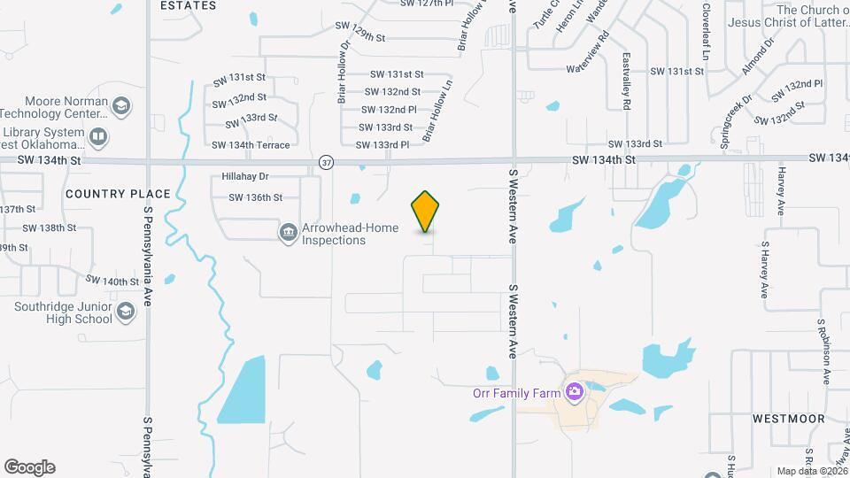 1105 S W 137th Ct Map and Location Details