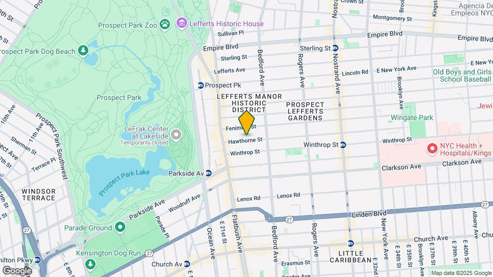 59 Hawthorne St-Unit -3E Map and Location Details